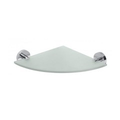 Полка стеклянная угловая BEMETA Omega 255x50x255 мм 104102012 Полка стеклянная угловая BEMETA Omega 255x50x255 мм 104102012