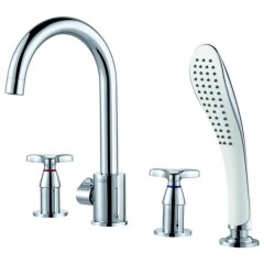 Смеситель для ванны на 4 отверстия DK Hessen-Goethe DA1384941 Смеситель для ванны на 4 отверстия DK Hessen-Goethe DA1384941