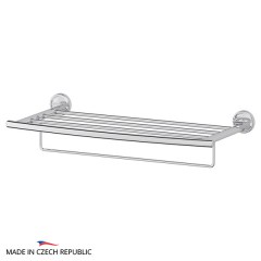 Полка для полотенец со штангой FBS Ellea 60 cm 600x129x283 мм хром Полка для полотенец со штангой FBS Ellea 60 cm 600x129x283 мм хром