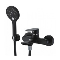 Смеситель для ванны WASSERKRAFT Elbe черный 7401 Смеситель для ванны WASSERKRAFT Elbe черный 7401