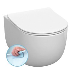 Унитаз подвесной безободковый KERASAN Flo 360x540х345 мм 311101 Унитаз подвесной безободковый KERASAN Flo 360x540х345 мм 311101