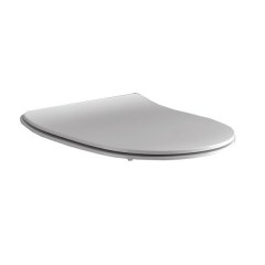Крышка-сиденье KERASAN Flo Slim SoftClose белая/хром 319101bi/cr Крышка-сиденье KERASAN Flo Slim SoftClose белая/хром 319101bi/cr