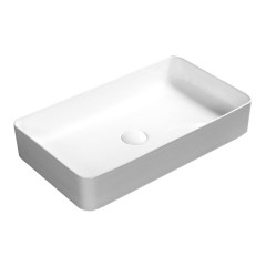 Раковина на столешницу CERAMALUX 600x340x110 мм белая 9396 Раковина на столешницу CERAMALUX 600x340x110 мм белая 9396