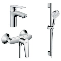 Набор смесителей для душа HANSGROHE Logis E 100 D Набор смесителей для душа HANSGROHE Logis E 100 D