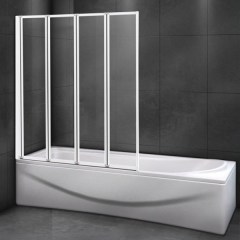 Душевая шторка на ванну складная CEZARES Relax 800х1400 мм Душевая шторка на ванну складная CEZARES Relax 800х1400 мм