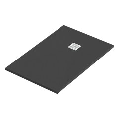 Душевой поддон прямоугольный искусственный камень GOOD DOOR Essentia 1600х900 мм черный матовый Душевой поддон прямоугольный искусственный камень GOOD DOOR Essentia 1600х900 мм черный матовый