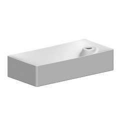 Раковина накладная/подвесная SCARABEO Soft 450х220 H100 мм 1501 Раковина накладная/подвесная SCARABEO Soft 450х220 H100 мм 1501