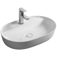 Раковина на столешницу CERAMALUX 610х415х140 мм D1346 Раковина на столешницу CERAMALUX 610х415х140 мм D1346