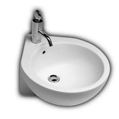 Раковина угловая HATRIA You and Me SX левая 460х460х230 мм Y0H601 Раковина угловая HATRIA You and Me SX левая 460х460х230 мм Y0H601