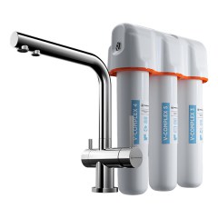 Комплект смеситель для кухни OMOIKIRI Nagano с фильтром Pure drop Lite-C хром Комплект смеситель для кухни OMOIKIRI Nagano с фильтром Pure drop Lite-C хром