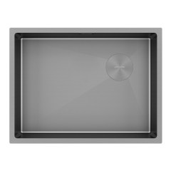 Мойка для кухни PAULMARK Next-Skew 58 UNI 440х580х200 мм серый матовый PM885844-MG Мойка для кухни PAULMARK Next-Skew 58 UNI 440х580х200 мм серый матовый PM885844-MG