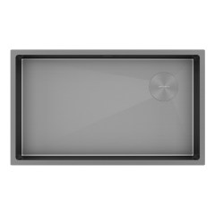 Мойка для кухни PAULMARK Next-Skew 74 UNI 440х740х200 мм серый матовый PM887444-MG Мойка для кухни PAULMARK Next-Skew 74 UNI 440х740х200 мм серый матовый PM887444-MG