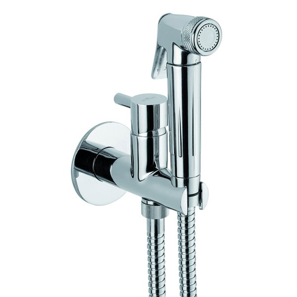 Гигиенический душ встраиваемый со смесителем WEBERT Elio хром EL870301.015 Гигиенический душ встраиваемый со смесителем WEBERT Elio хром EL870301.015