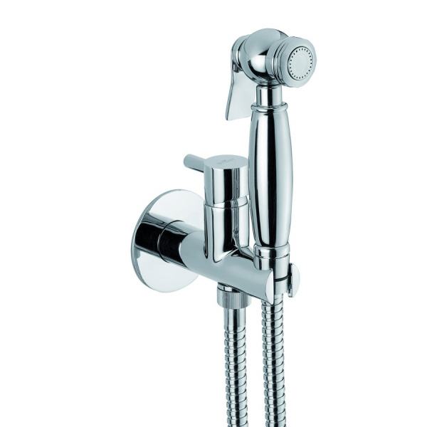 Гигиенический душ встраиваемый со смесителем WEBERT Elio Antic хром EL870302.015 Гигиенический душ встраиваемый со смесителем WEBERT Elio Antic хром EL870302.015