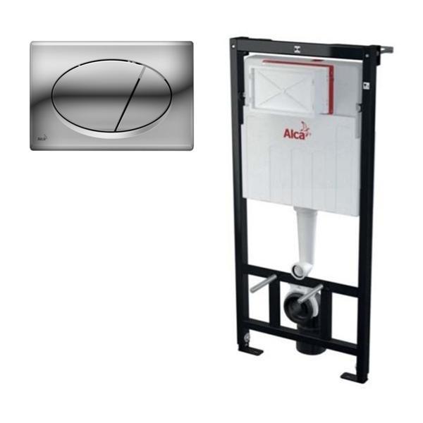 Инсталляция для унитаза ALCAPLAST Sadromodul с клавишей AM101/1120 M71 Инсталляция для унитаза ALCAPLAST Sadromodul с клавишей AM101/1120 M71