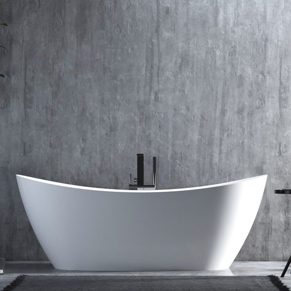 Ванна из искусственного камня SALINI Neomi 1850х800x715 мм S-Stone белый матовый 101811SM Ванна из искусственного камня SALINI Neomi 1850х800x715 мм S-Stone белый матовый 101811SM