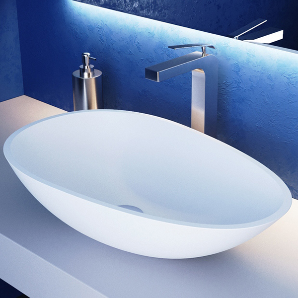 Раковина на столешницу SALINI Paola S-Sense 580х345х140 мм глянцевая 1101101G Раковина на столешницу SALINI Paola S-Sense 580х345х140 мм глянцевая 1101101G