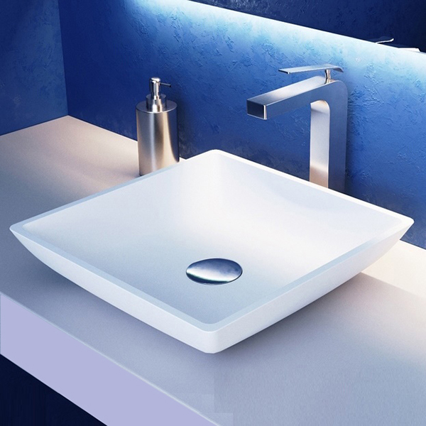 Раковина на столешницу SALINI Callista 04 S-Sense 380х380х85 мм 1101108G Раковина на столешницу SALINI Callista 04 S-Sense 380х380х85 мм 1101108G