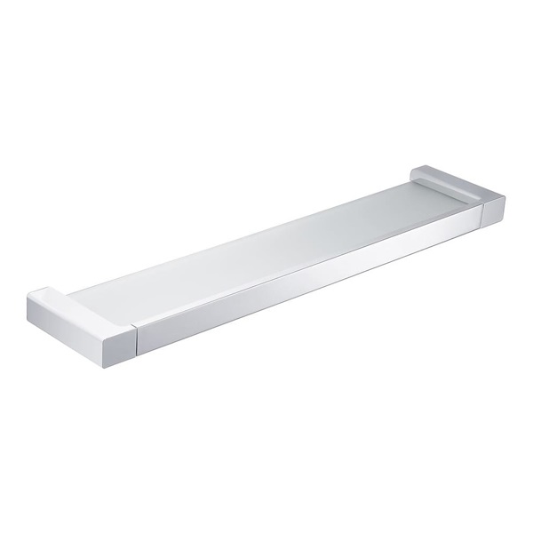 Полка стеклянная ZEEGRES Bergamo 475х95х25 мм 26114101 Полка стеклянная ZEEGRES Bergamo 475х95х25 мм 26114101