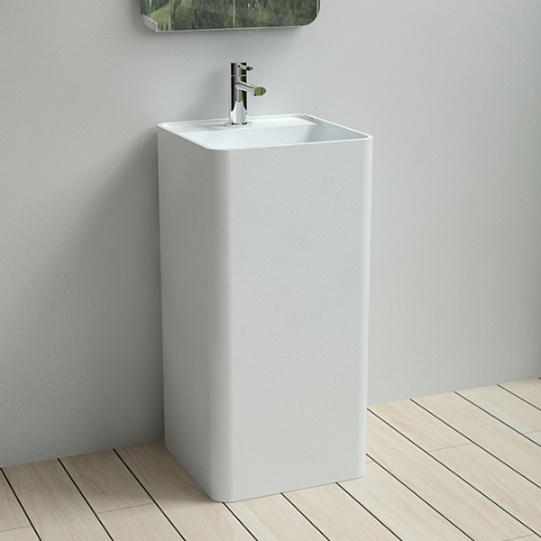 Раковина из искусственного камня напольная NS BATH 420x420x860 мм NSF-4242G Раковина из искусственного камня напольная NS BATH 420x420x860 мм NSF-4242G