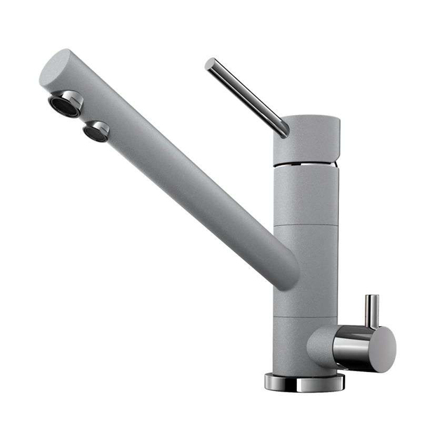 Смеситель для кухни OMOIKIRI Tonami-GR серый 4994223 Смеситель для кухни OMOIKIRI Tonami-GR серый 4994223