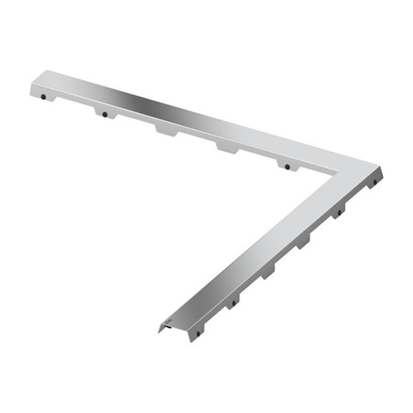 Решетка угловая TECE Drainline Steel II 1000x1000 мм полированная 611082 Решетка угловая TECE Drainline Steel II 1000x1000 мм полированная 611082