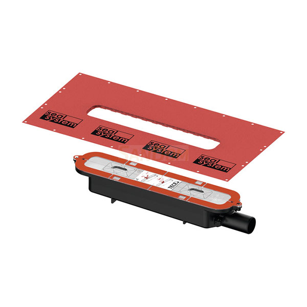 Сифон TECE Drainprofile заниженный DN40 боковой слив 673001 Сифон TECE Drainprofile заниженный DN40 боковой слив 673001