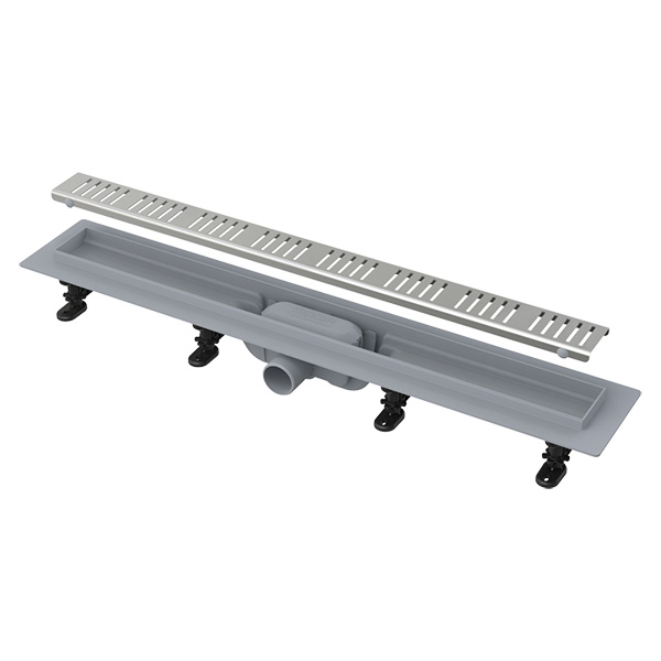 Дренажный канал ALCAPLAST Simple 850x60 D40мм APZ10-850M Дренажный канал ALCAPLAST Simple 850x60 D40мм APZ10-850M