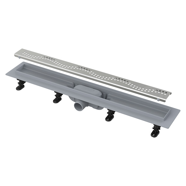 Дренажный канал ALCAPLAST Simple 650x60 D40мм APZ8-650M Дренажный канал ALCAPLAST Simple 650x60 D40мм APZ8-650M