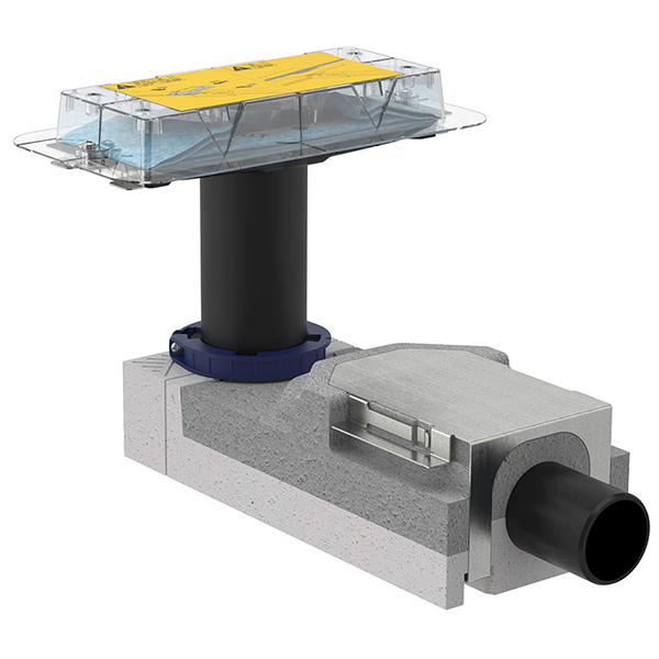 Сифон душевого канала GEBERIT CleanLine H-65 мм 154.152.00.1 Сифон душевого канала GEBERIT CleanLine H-65 мм 154.152.00.1