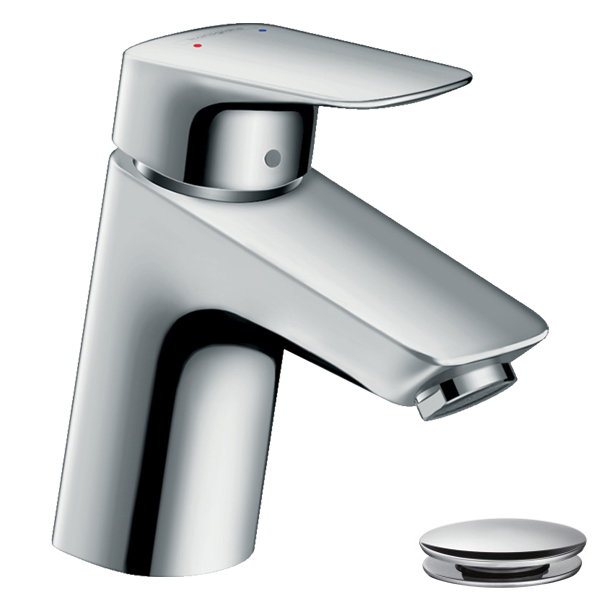 Смеситель для раковины HANSGROHE Logis Push-Open 71077000 Смеситель для раковины HANSGROHE Logis Push-Open 71077000