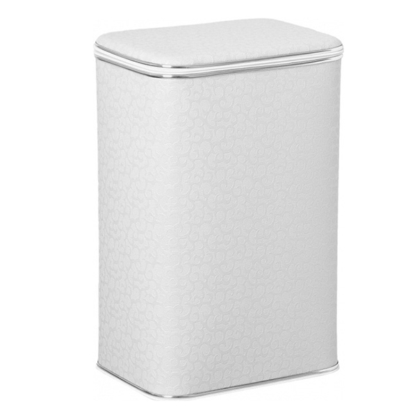 Корзина для белья CAMEYA Flower большая белая/хром FWH-B Корзина для белья CAMEYA Flower большая белая/хром FWH-B