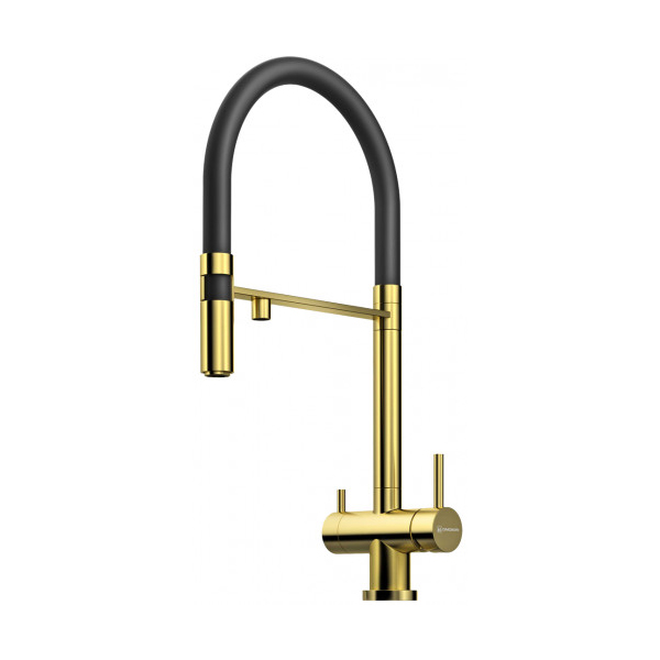 Смеситель для кухни OMOIKIRI Kanto-PVD-LG светлое золото 4994014 Смеситель для кухни OMOIKIRI Kanto-PVD-LG светлое золото 4994014