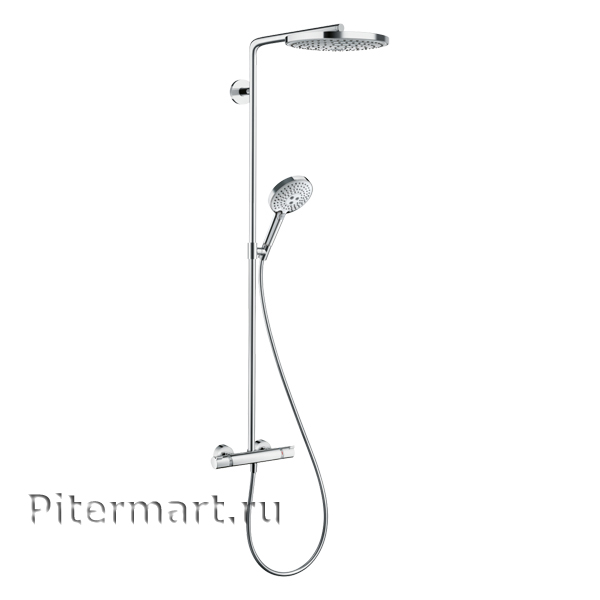 Душевая система HANSGROHE Raindance Select S Showerpipe 240 2jet 27129000 Душевая система HANSGROHE Raindance Select S Showerpipe 240 2jet 27129000