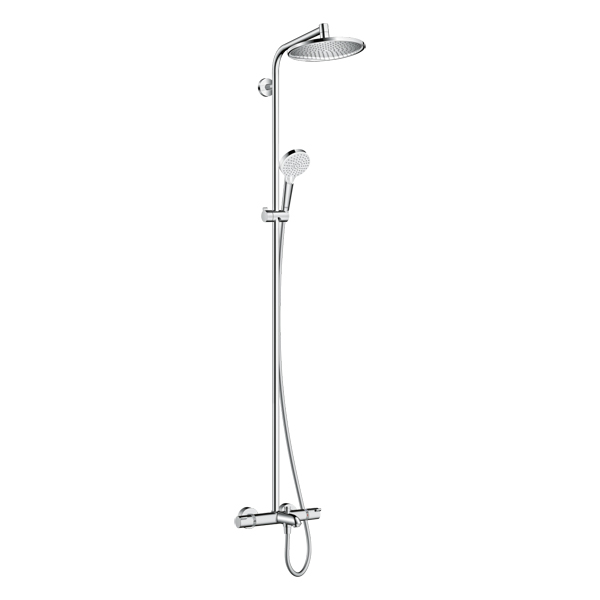 Душевая система HANSGROHE Crometta S Showerpipe 240 1 jet 27320000 Душевая система HANSGROHE Crometta S Showerpipe 240 1 jet 27320000