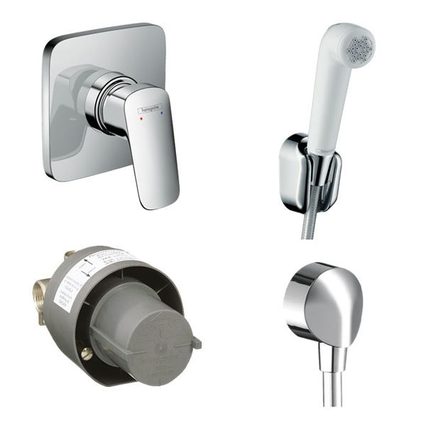 Гигиенический душ встраиваемый набор HANSGROHE Logis Гигиенический душ встраиваемый набор HANSGROHE Logis