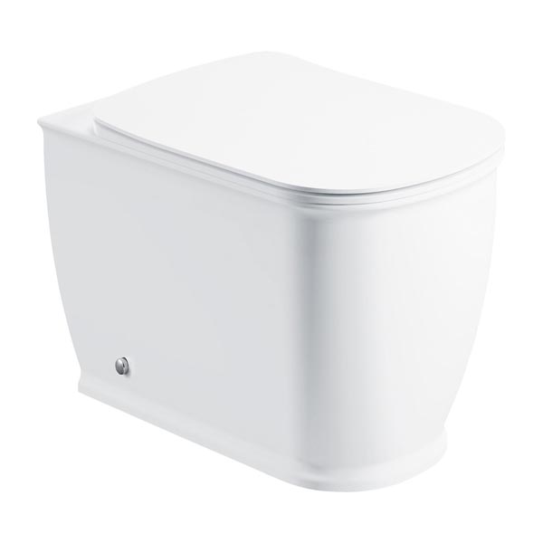 Унитаз приставной безободковый BELBAGNO Prado 360x540x400 мм BB10150CB Унитаз приставной безободковый BELBAGNO Prado 360x540x400 мм BB10150CB