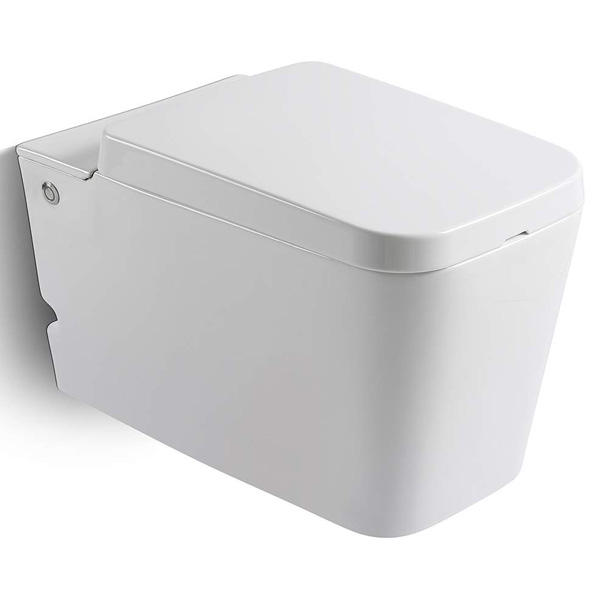 Унитаз подвесной с импульсным смывом CERUTTI SPA 600x350x410 мм белый C-370C Унитаз подвесной с импульсным смывом CERUTTI SPA 600x350x410 мм белый C-370C