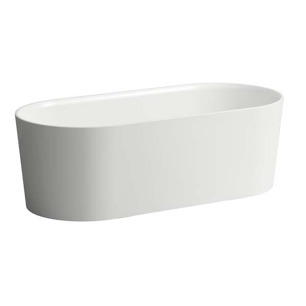 Ванна из искусственного камня свободностоящая LAUFEN Val Sentec 1600х750х450 2.3028.2.000.000.1 Ванна из искусственного камня свободностоящая LAUFEN Val Sentec 1600х750х450 2.3028.2.000.000.1