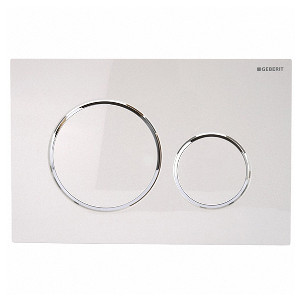 Клавиша для инсталляции GEBERIT Sigma 20 белая/хром глянцевый 115.882.KJ.1 Клавиша для инсталляции GEBERIT Sigma 20 белая/хром глянцевый 115.882.KJ.1
