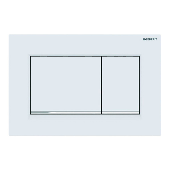 Клавиша для инсталляции GEBERIT Sigma 30 белый матовый/хром глянцевый 115.883.JT.1 Клавиша для инсталляции GEBERIT Sigma 30 белый матовый/хром глянцевый 115.883.JT.1