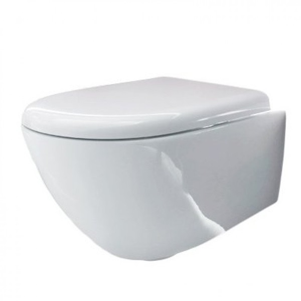 Унитаз подвесной безободковый KERASAN Aquatech 365x550х340 мм 371401 Унитаз подвесной безободковый KERASAN Aquatech 365x550х340 мм 371401