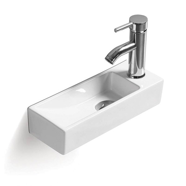 Раковина на столешницу CERAMALUX 380x148x80 мм 9048FL Раковина на столешницу CERAMALUX 380x148x80 мм 9048FL