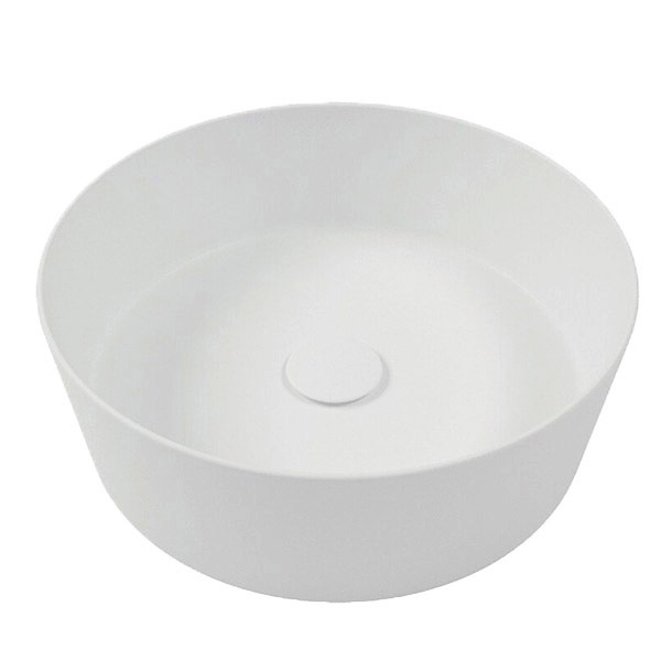 Раковина на столешницу HATRIA H.Hour 07.00 S Slim Alchemy 440х440х155 мм белый матовый A0Y1VG25 Раковина на столешницу HATRIA H.Hour 07.00 S Slim Alchemy 440х440х155 мм белый матовый A0Y1VG25