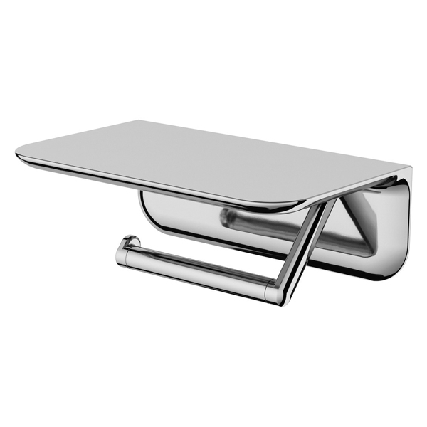 Держатель для туалетной бумаги с полкой AM PM Sensation A30341500 Держатель для туалетной бумаги с полкой AM PM Sensation A30341500