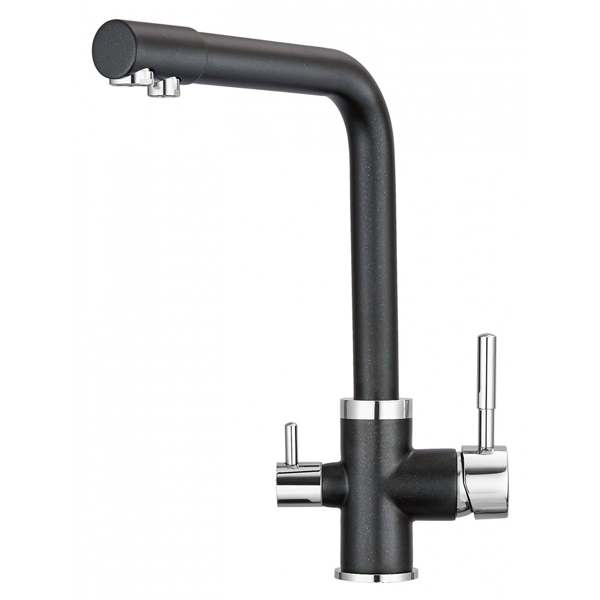 Смеситель для кухни GRANULA черный GR-2015BL Смеситель для кухни GRANULA черный GR-2015BL