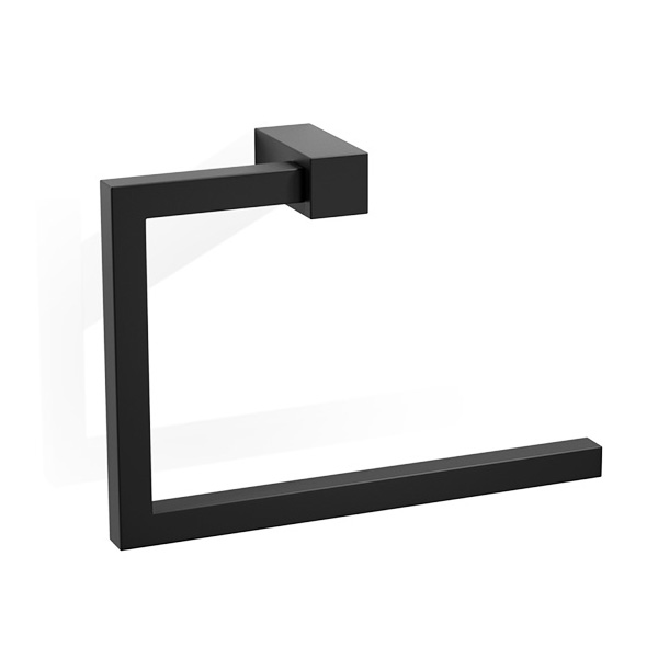 Полотенцедержатель кольцо DECOR WALTHER Corner HTR черный матовый Полотенцедержатель кольцо DECOR WALTHER Corner HTR черный матовый