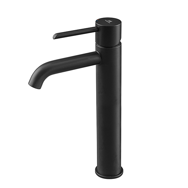 Смеситель для раковины высокий NOKEN Round черный матовый Смеситель для раковины высокий NOKEN Round черный матовый