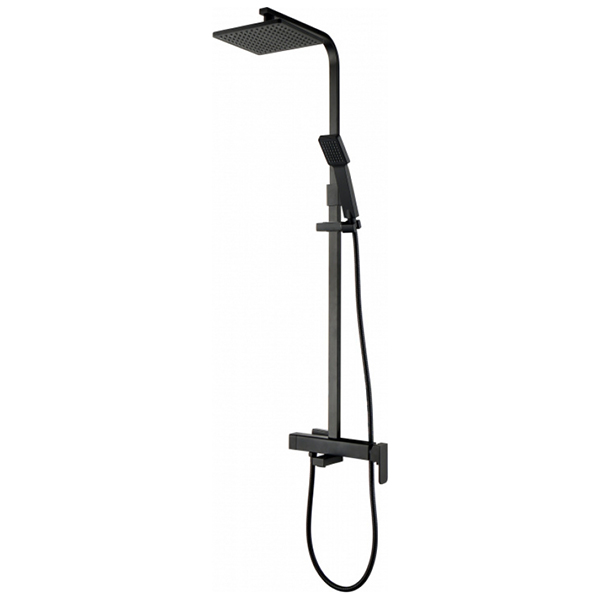 Душевая система AQUANET Gotic черный матовый AF440-72-S-B Душевая система AQUANET Gotic черный матовый AF440-72-S-B