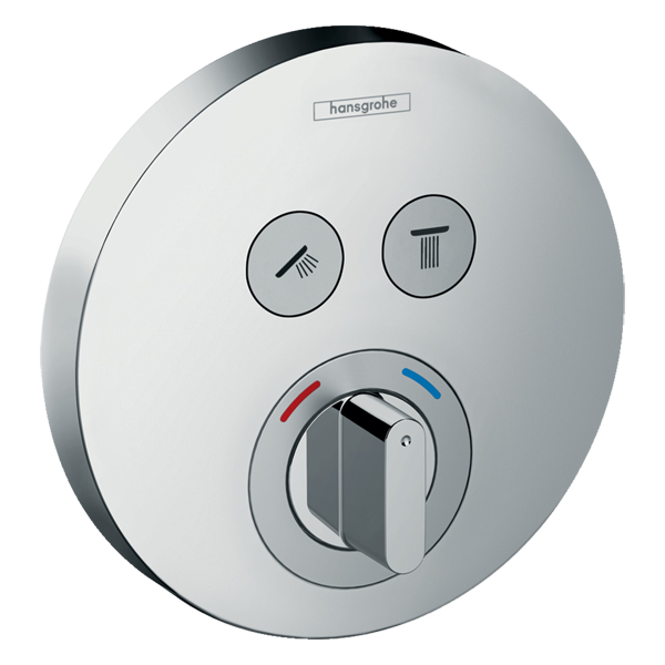 Смеситель термостатический для ванны HANSGROHE Select S 15748000 Смеситель термостатический для ванны HANSGROHE Select S 15748000